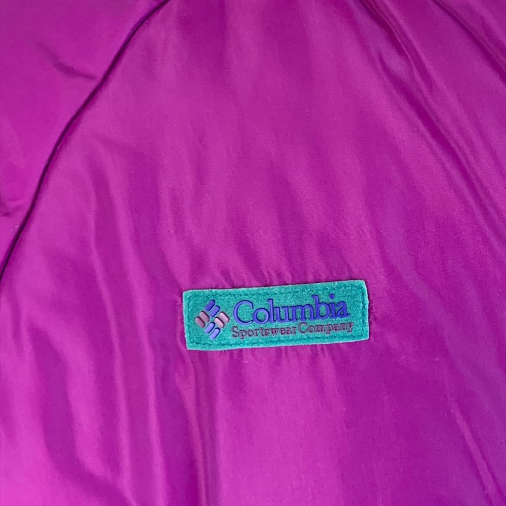 Vintage Columbia reversible puffer coat size M - Picture 4 of 16